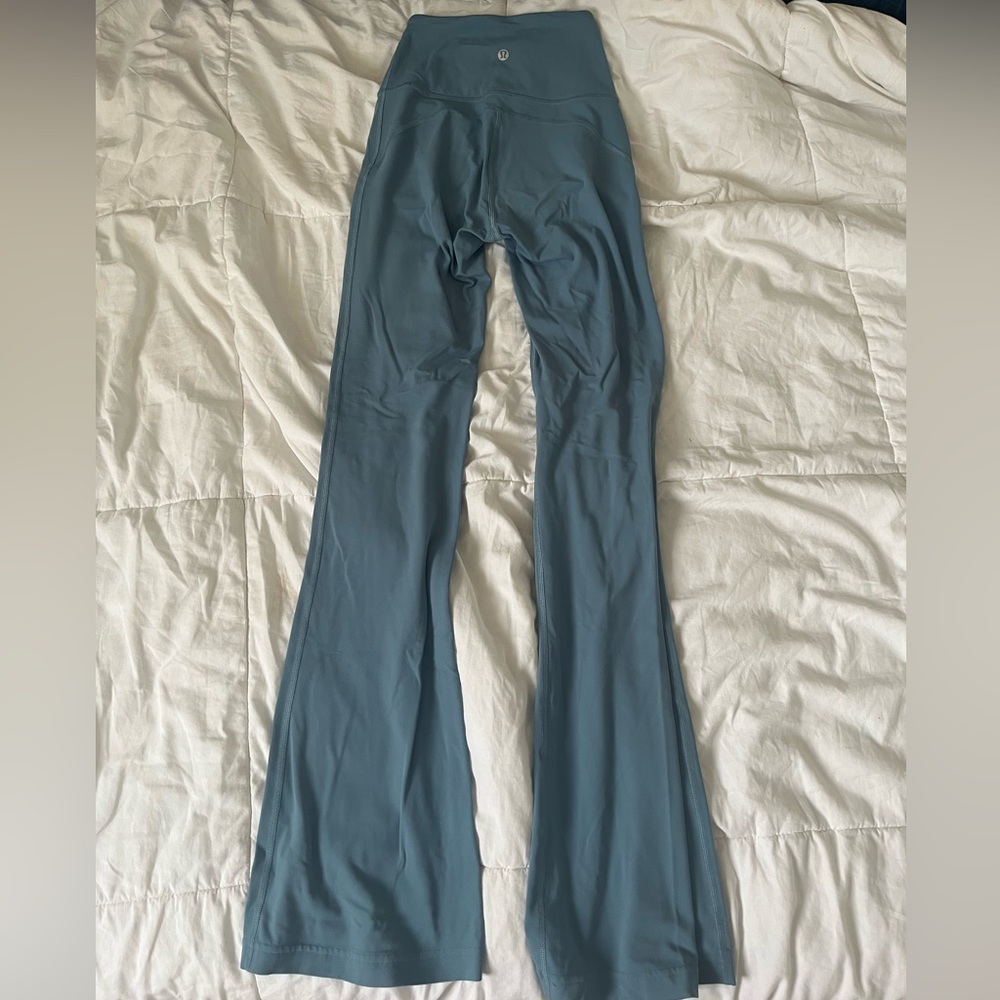 Blue Lululemon Groove Flare Pant - Nulu